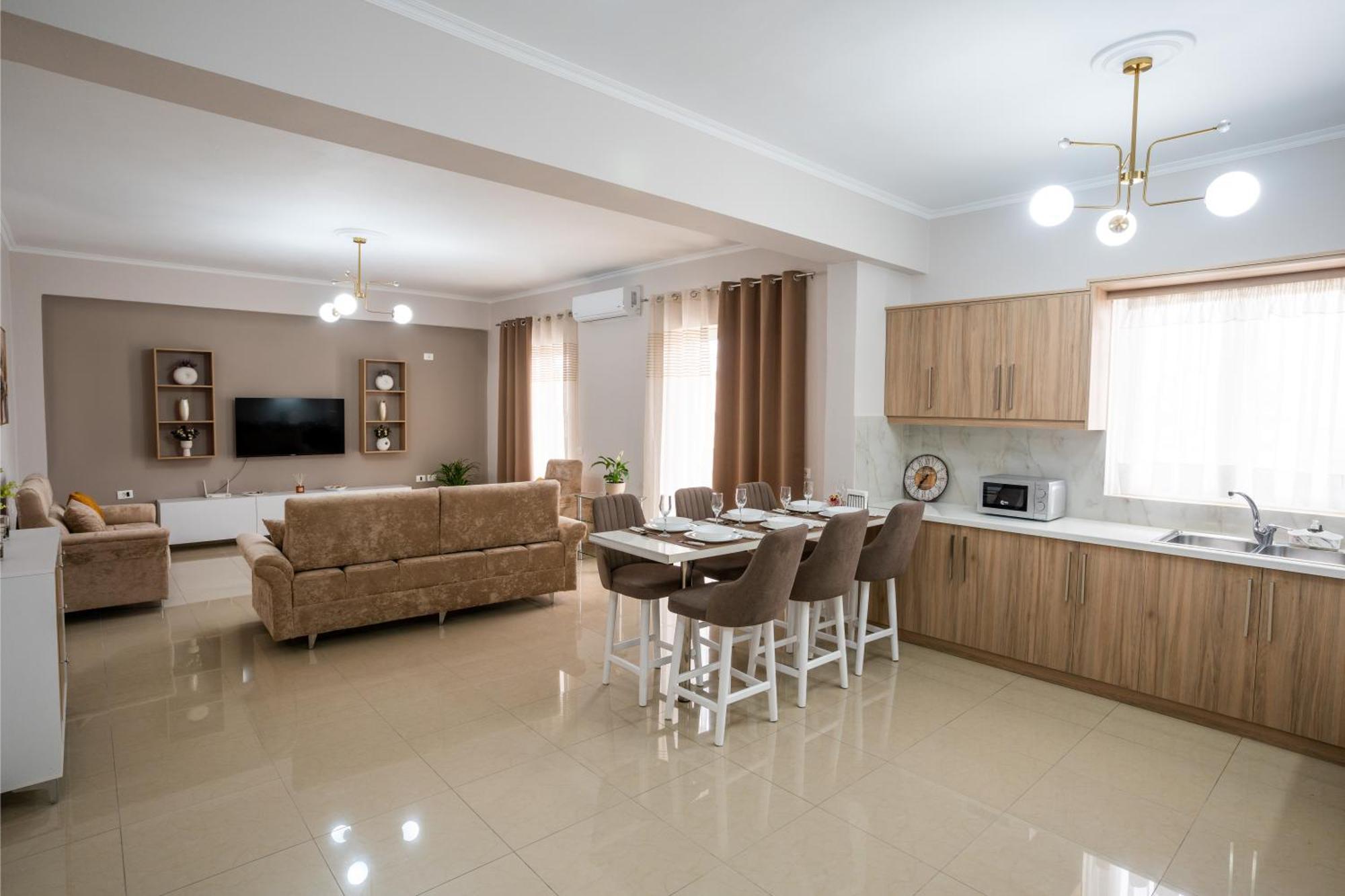 A&V Apartments Sarande Bagian luar foto