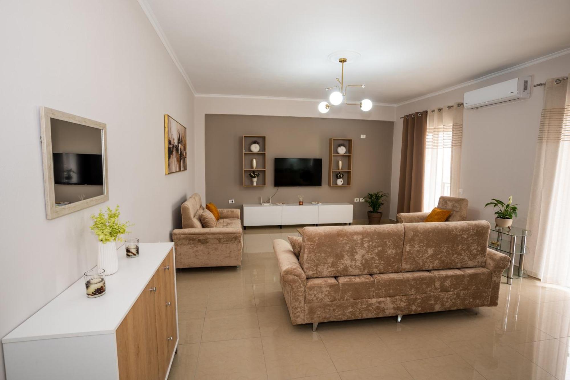 A&V Apartments Sarande Bagian luar foto