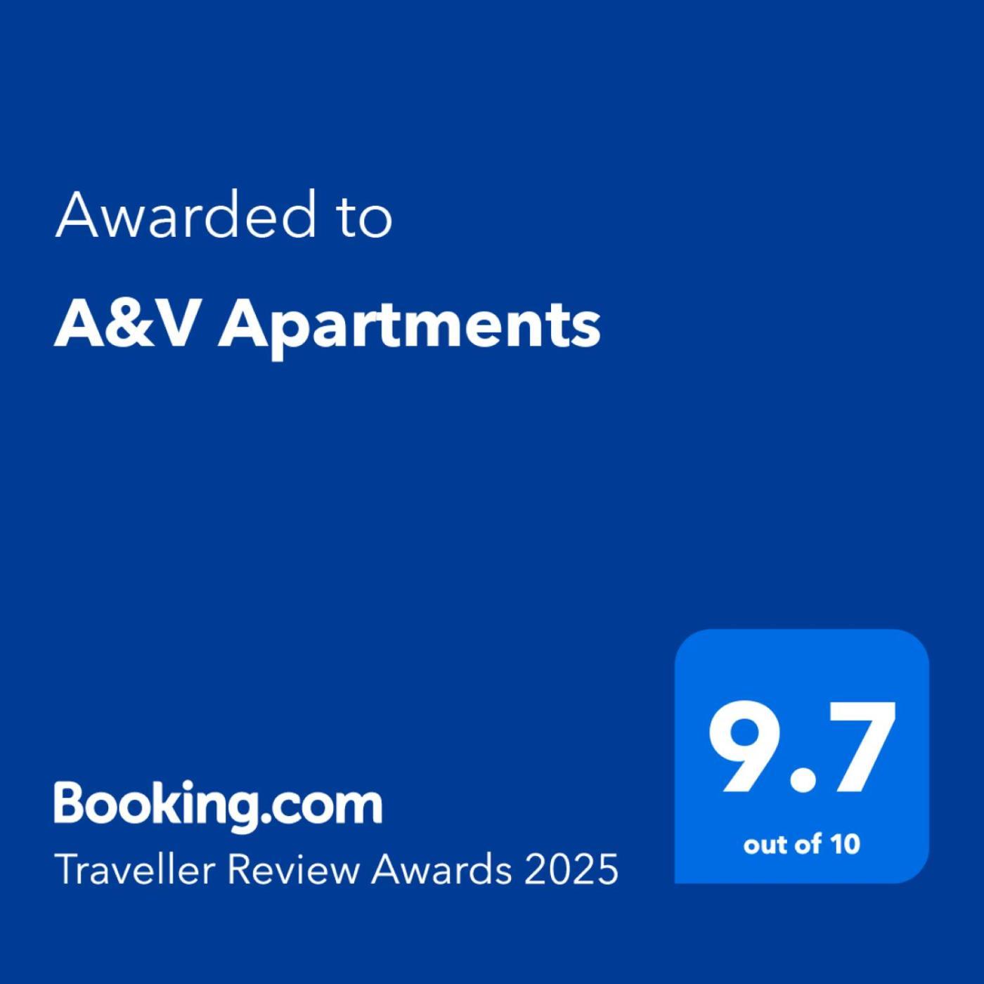 A&V Apartments Sarande Bagian luar foto